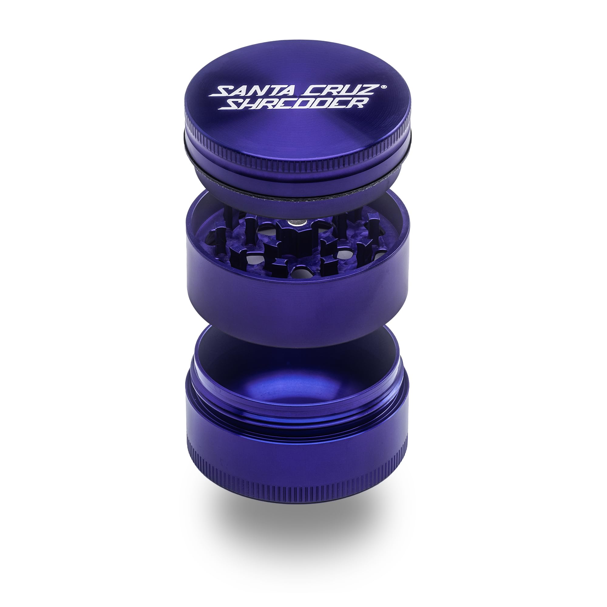 Santa Cruz Shredder molinillo de hierbas, molienda uniforme para especias aromáticas.