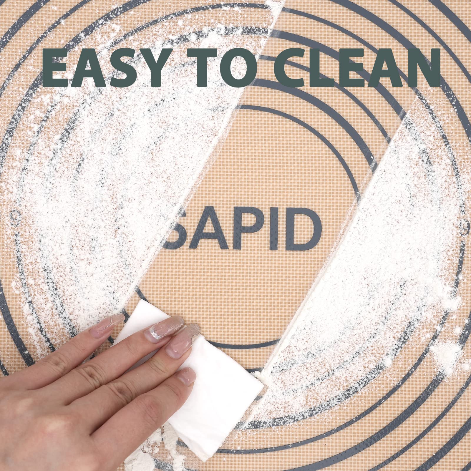 Sapid Mat para fondant y repostería en superficie limpia.