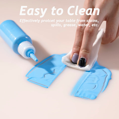 Tapete Sapid silicona fácil de limpiar, ideal para derrames y limpieza diaria.