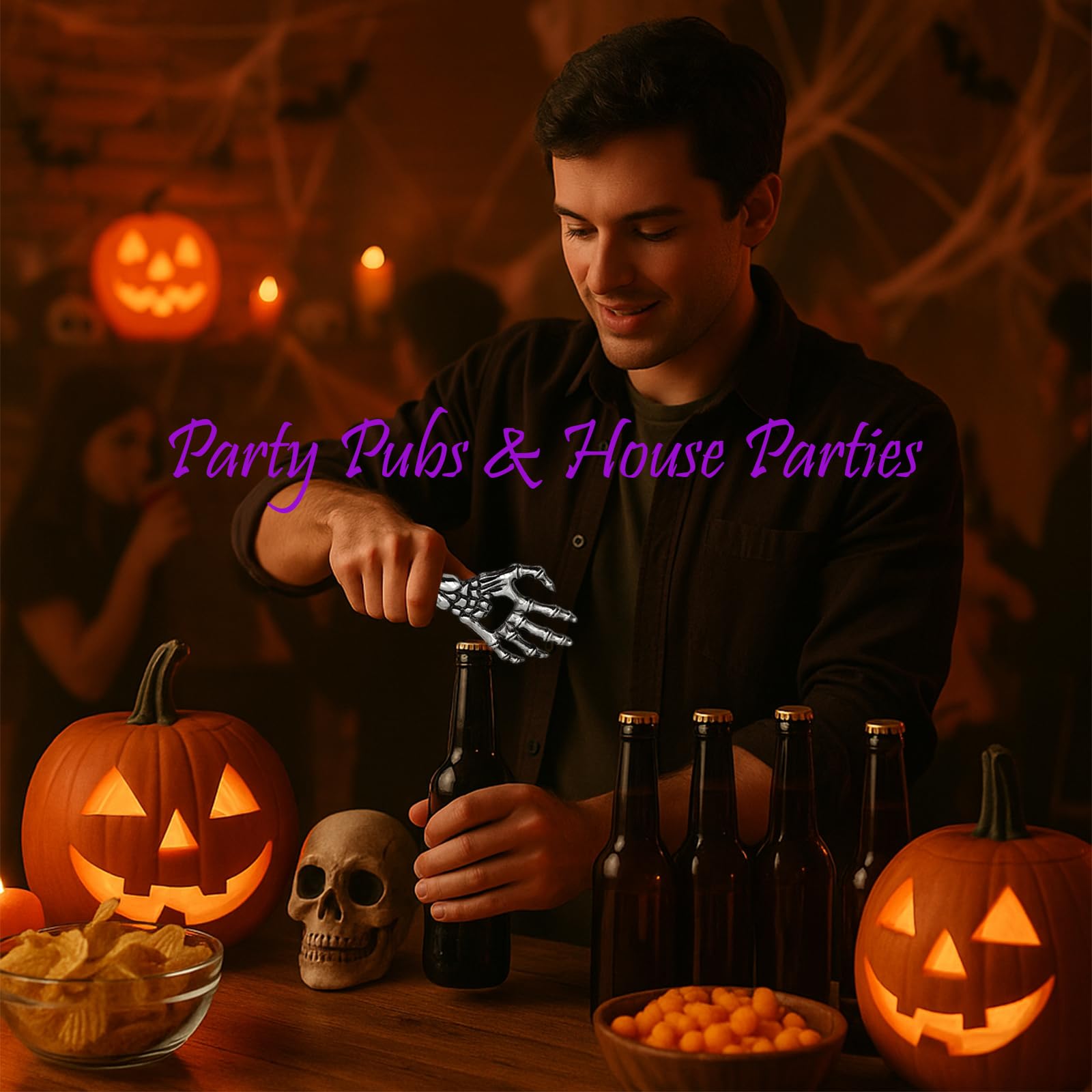 Sarcidery fiesta-escena, mejora la atmósfera sin esfuerzo.