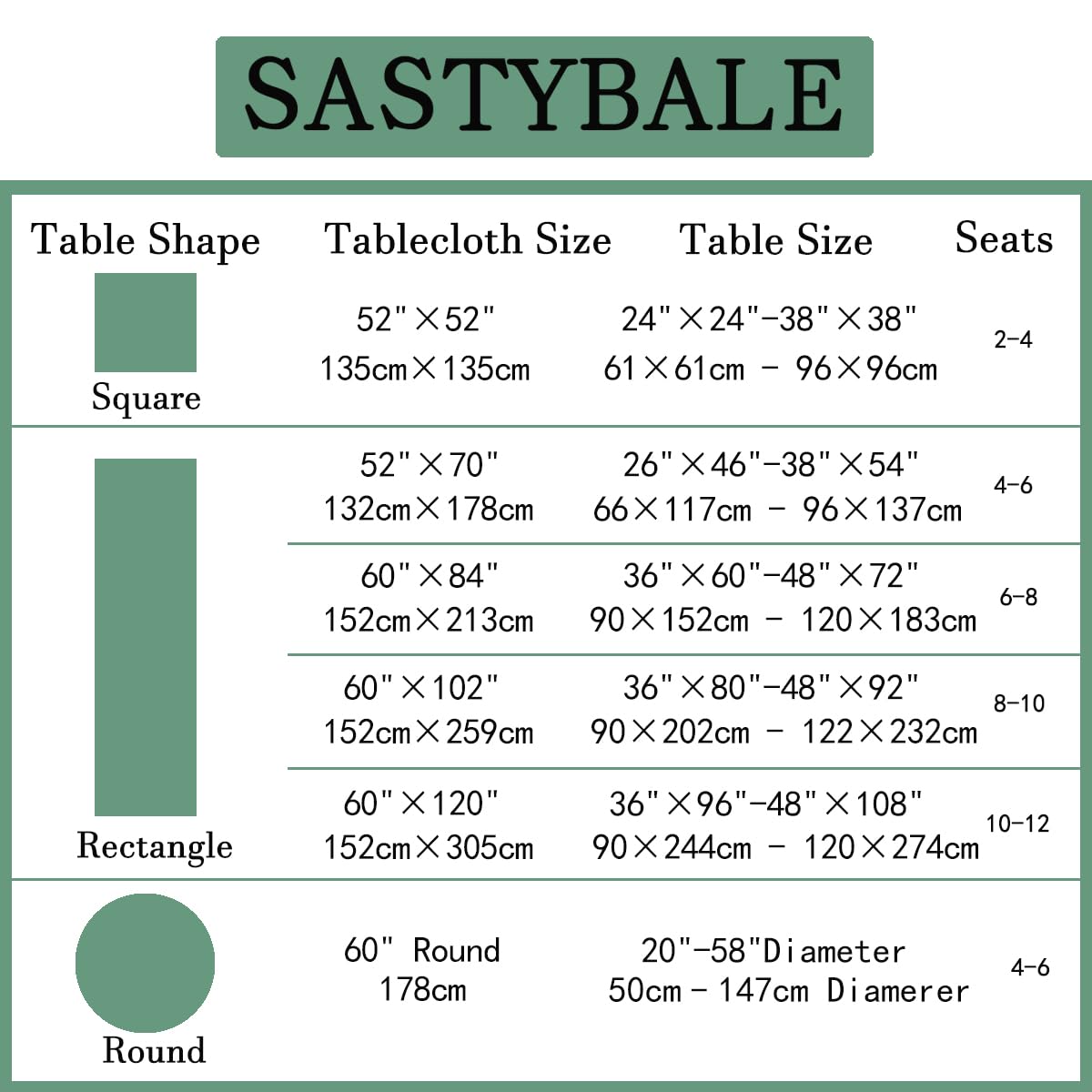 Consejos de cuidado: limpieza fácil del mantel SASTYBALE.