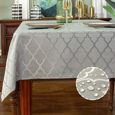 Mantel SASTYBALE jacquard damasco rectangular 60x84 para protección elegante de la mesa