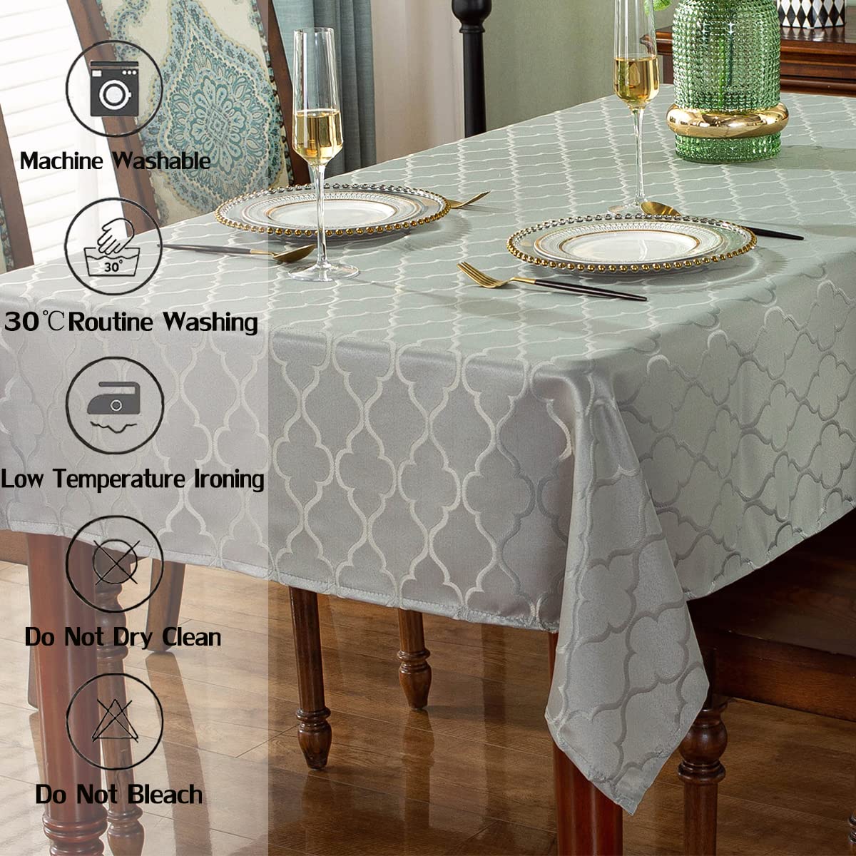 Mantel SASTYBALE rectangular para eventos y reuniones