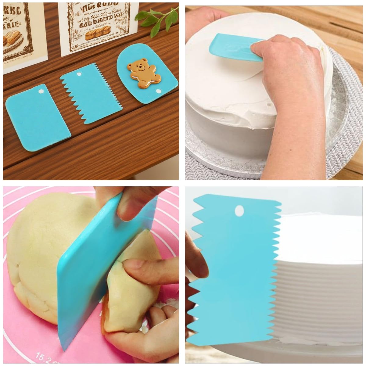 Satianyou herramientas fondant 9, herramientas esenciales para modelado y texturas