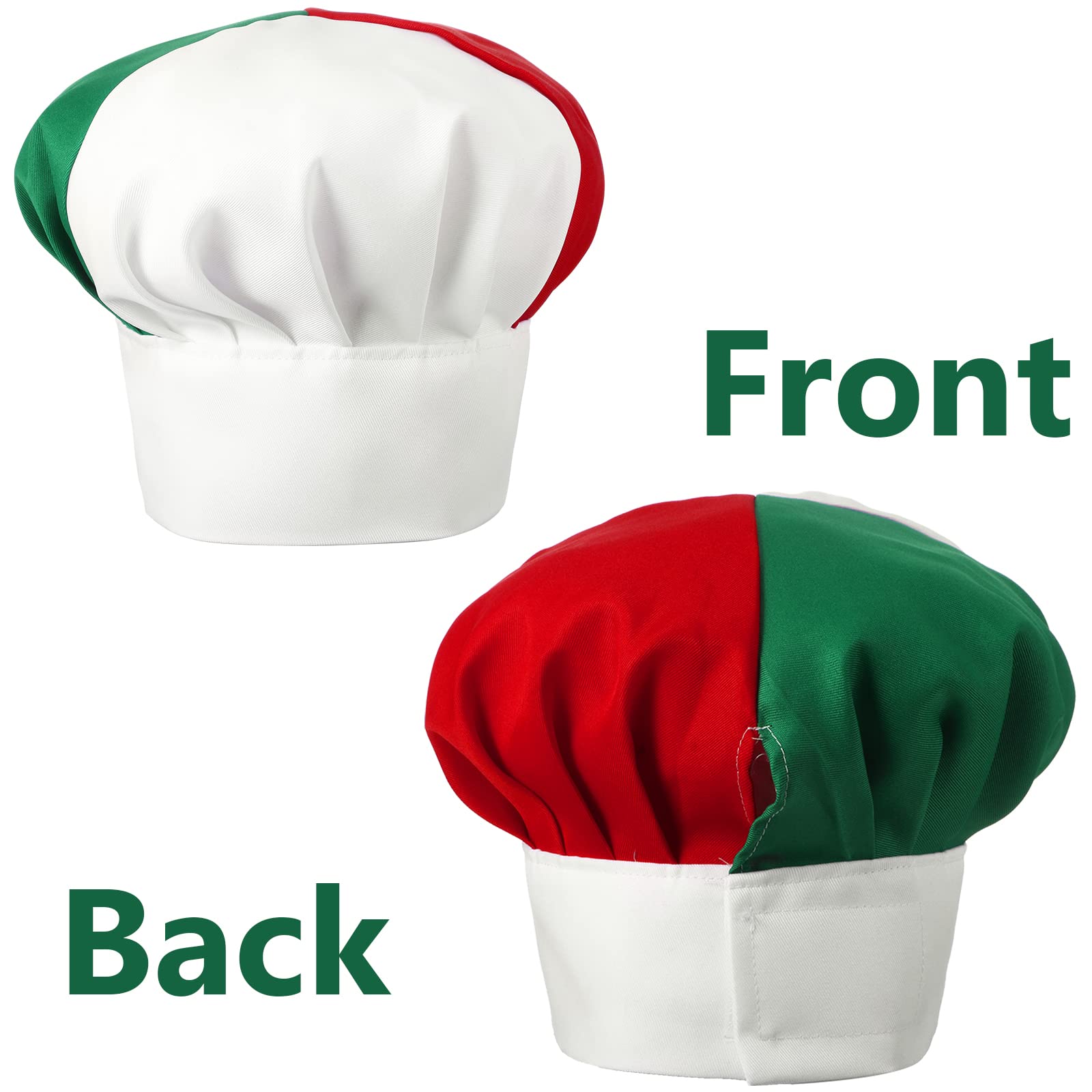 SATINIOR delantal italiano, ajuste frontal y talla adaptable