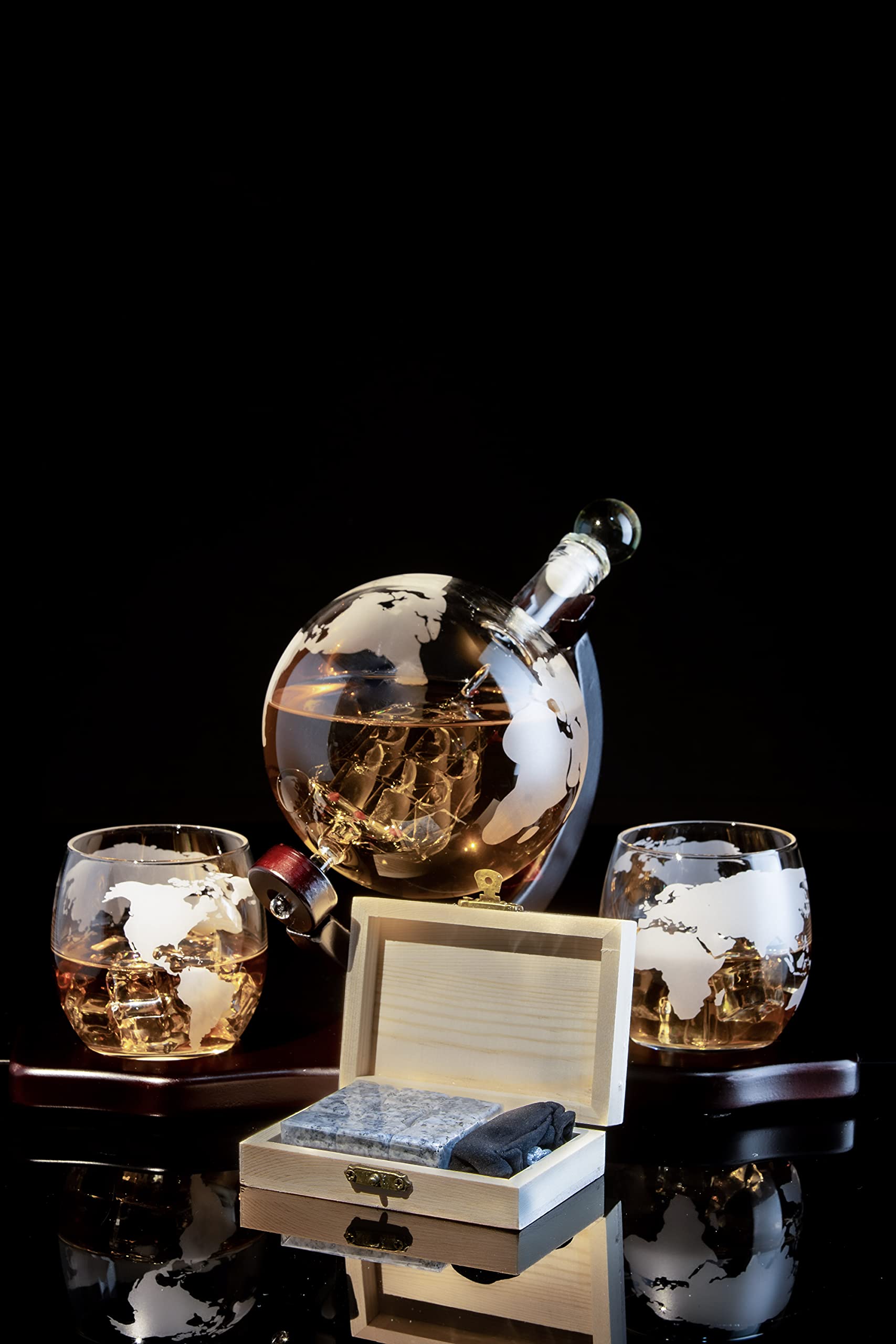 Regalo para el Día del Padre The Wine Savant decantador de lujo.