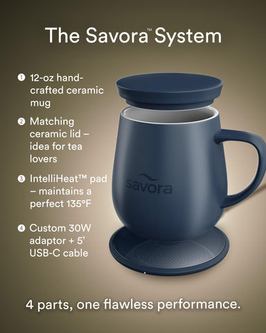 Savora garantía de por vida y uso seguro para amantes del café