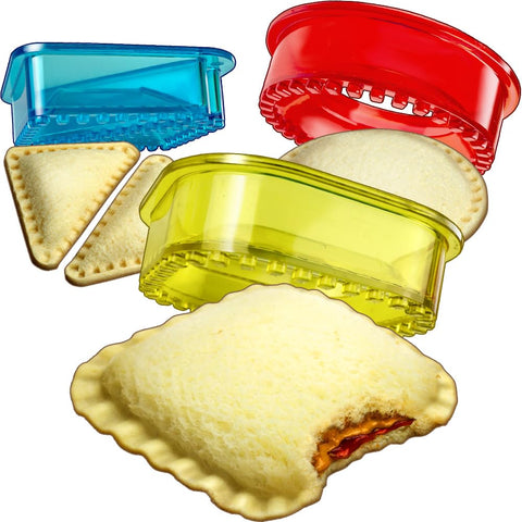 Savoychef cortador sándwich triangulo para almuerzos creativos.