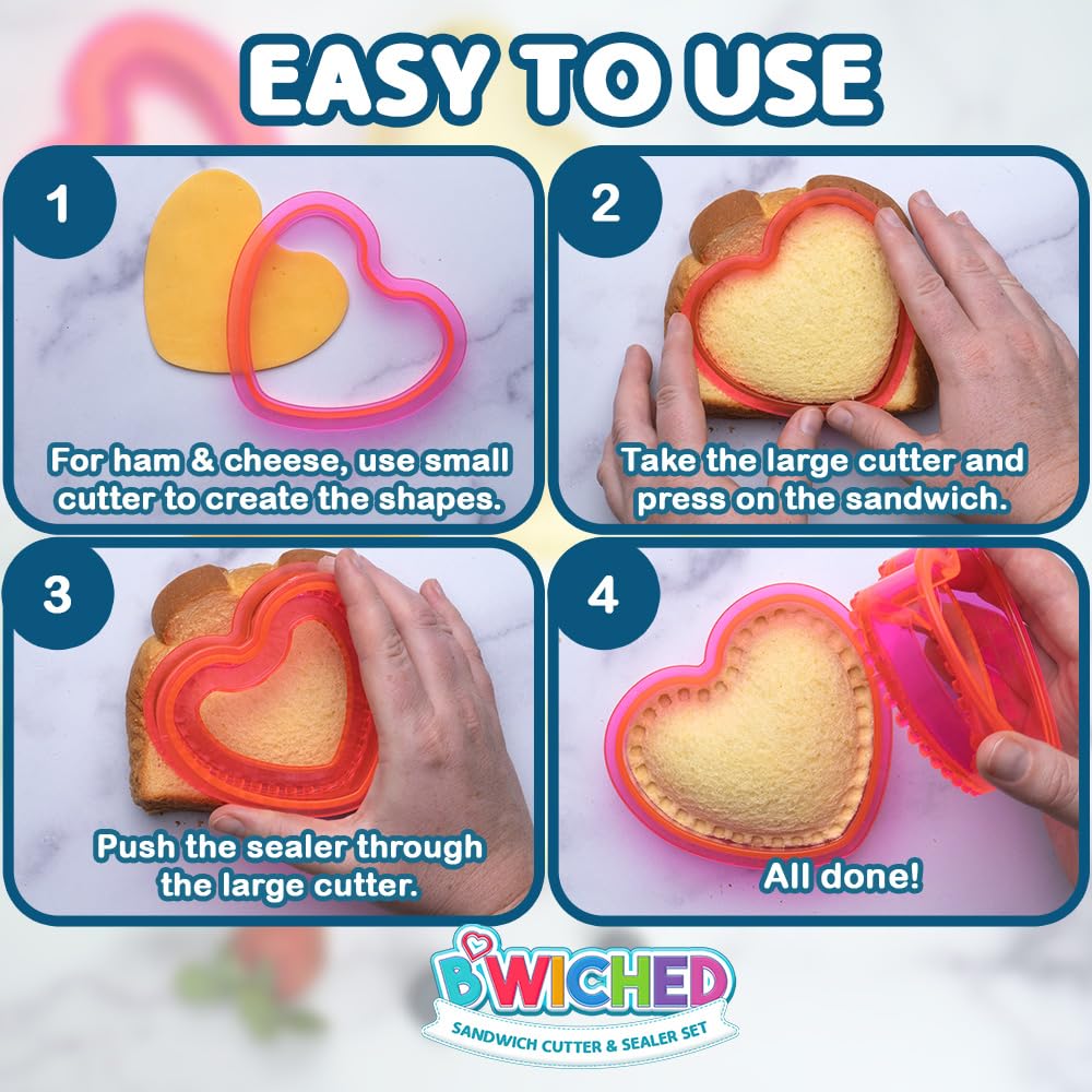 Savoychef sellador de sándwiches para sellos firmes y rellenos seguros.