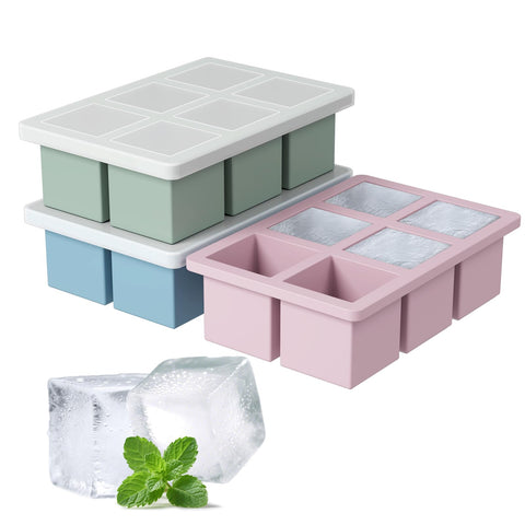 SAWNZC bandeja grande con cubos de 1-9 pulgadas para whisky y cócteles