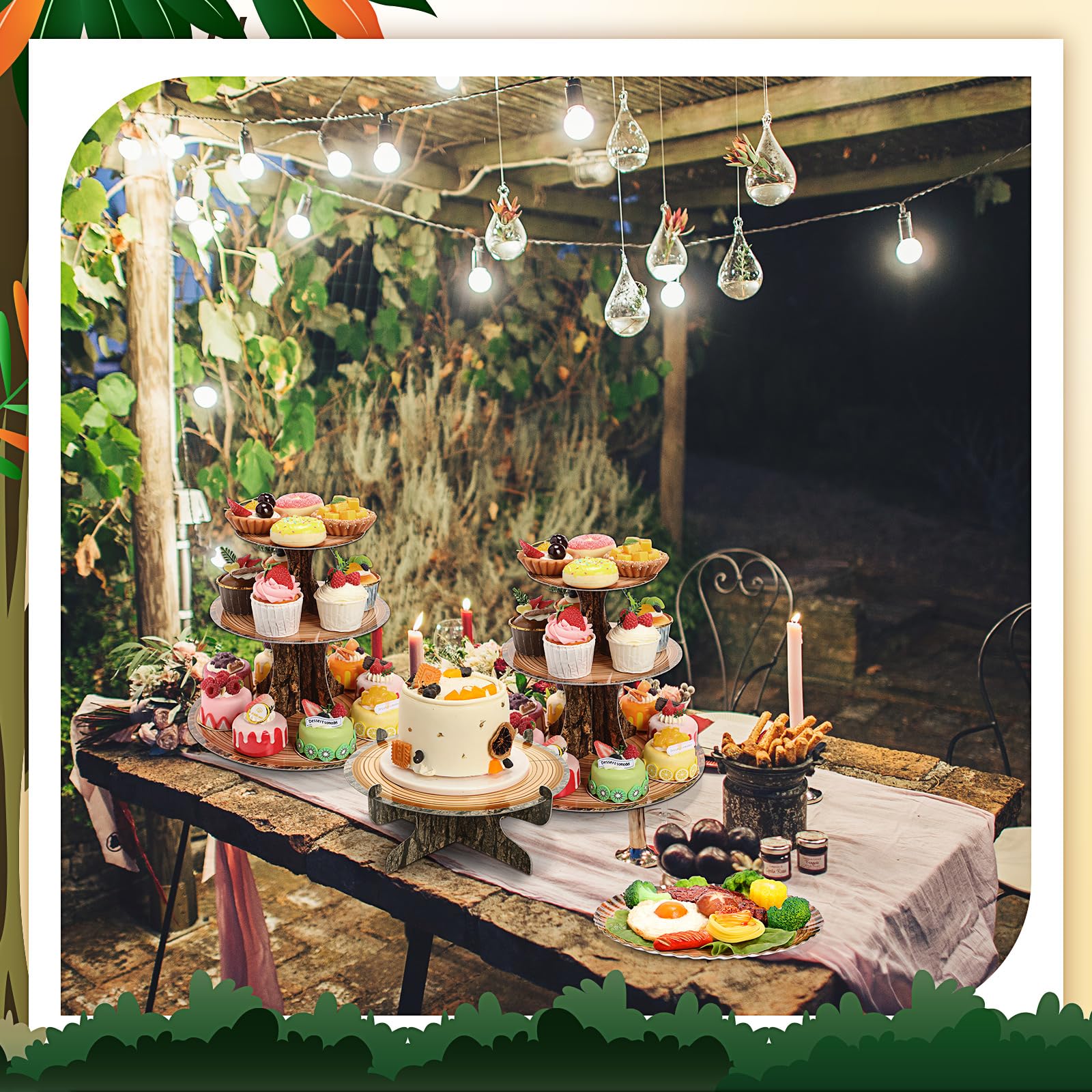 Sawysine: escena de fiesta lista para montar en cumpleaños o celebraciones
