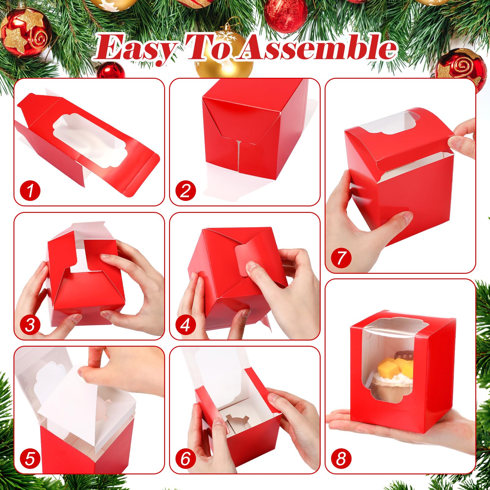 Sayglossy diseño navideño rojo y verde agrega ambiente festivo