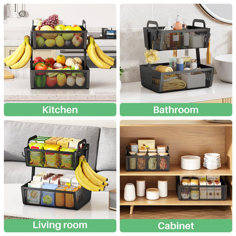 SAYZH Acabado negro con estilo moderno para la cocina.
