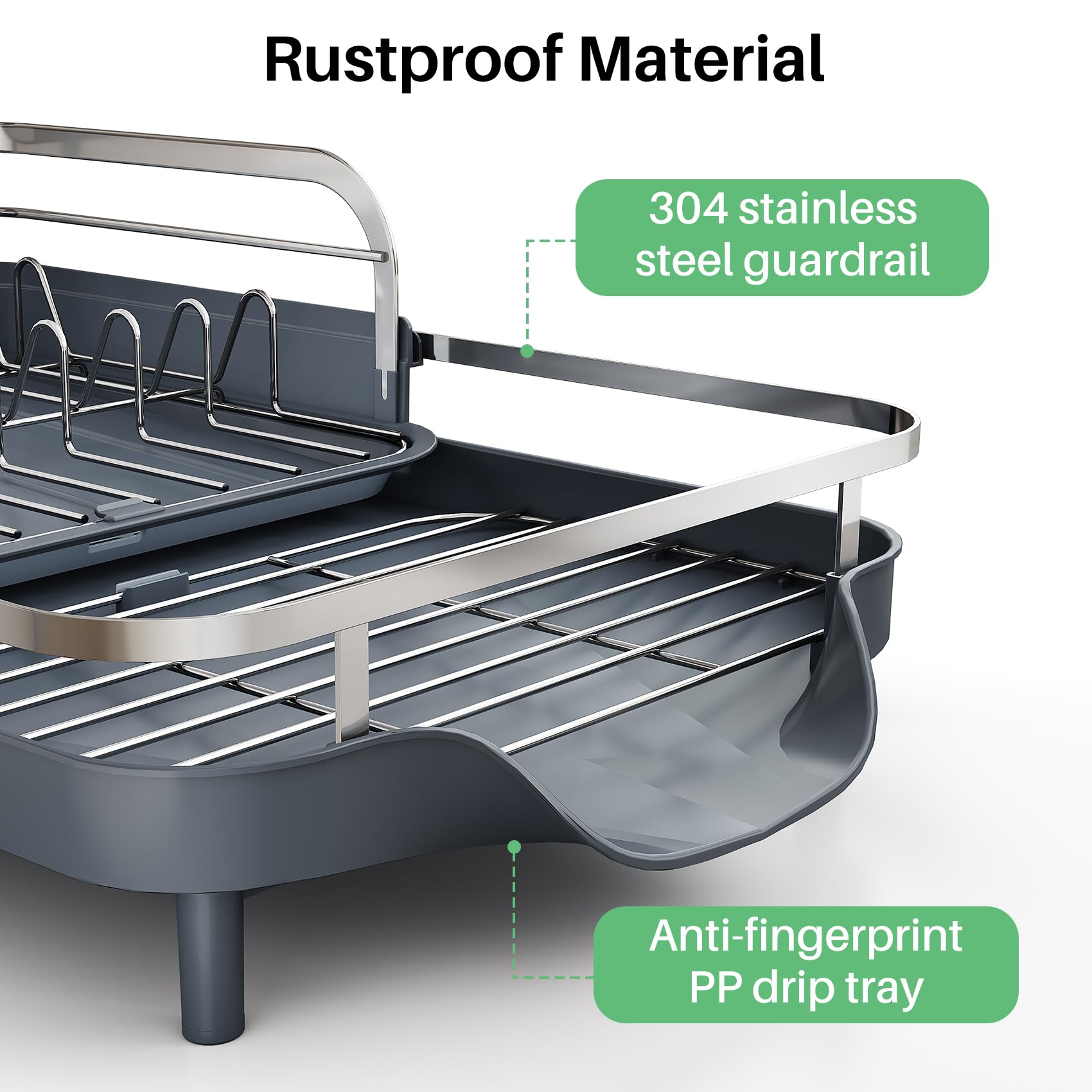SAYZH pies elevados para fregadero, mantiene la superficie seca.