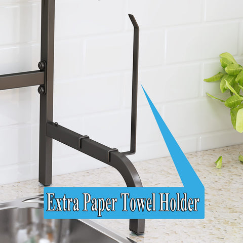 SAYZH soporte para papel toalla integrado es práctico y limpio