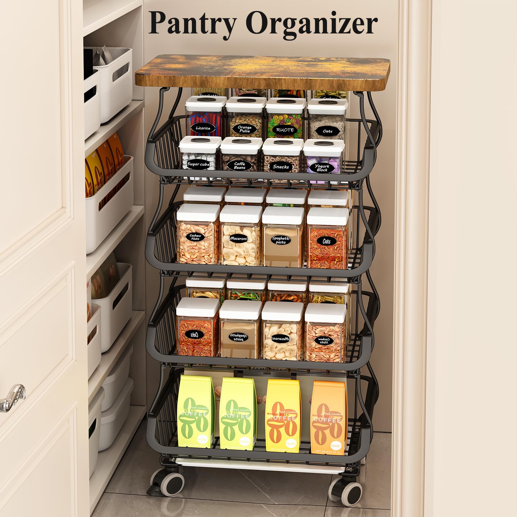 SayZH sistema-organizador cocina-despensa para ordenar soluciones