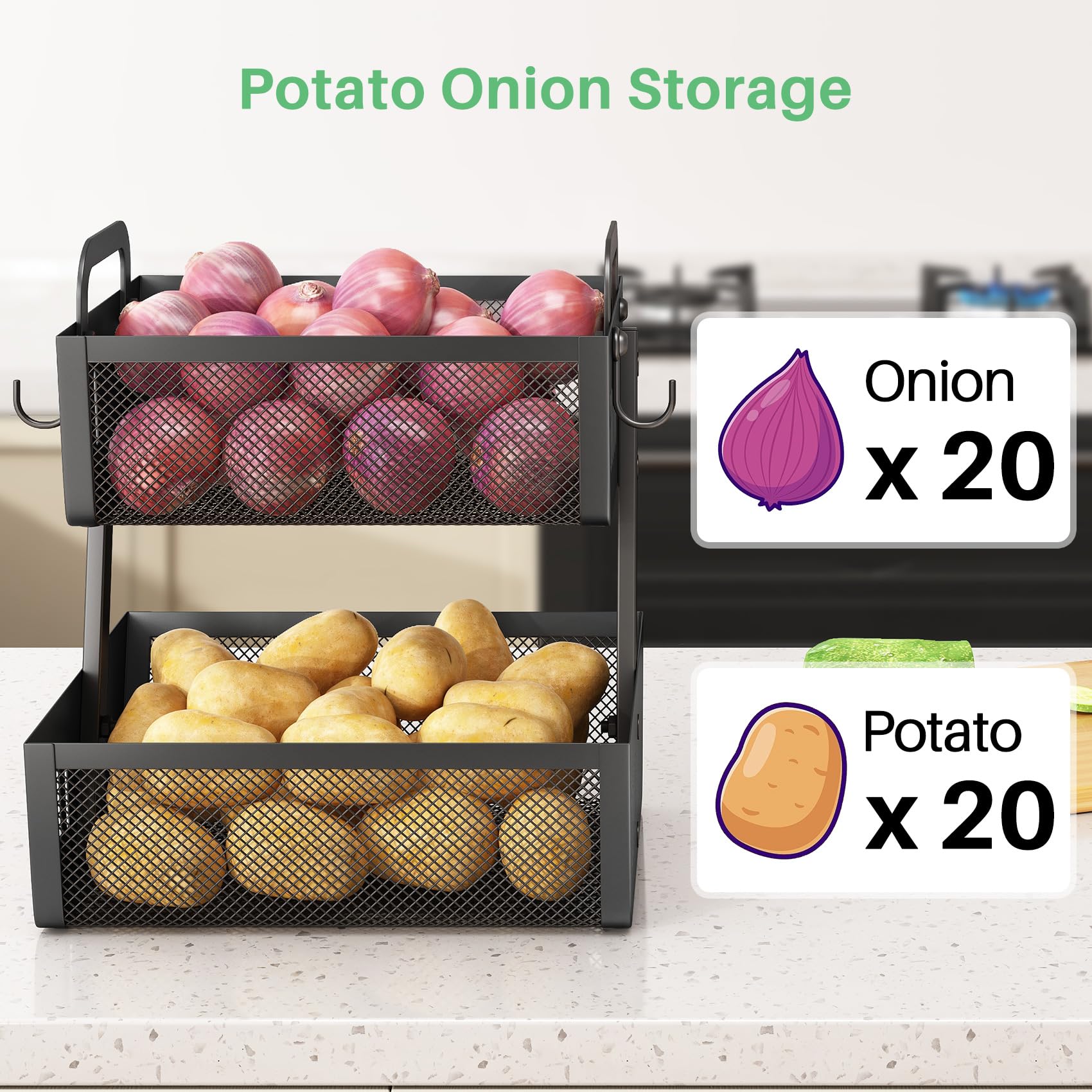 SAYZH Uso multifuncional para cocina, dormitorio u oficina.