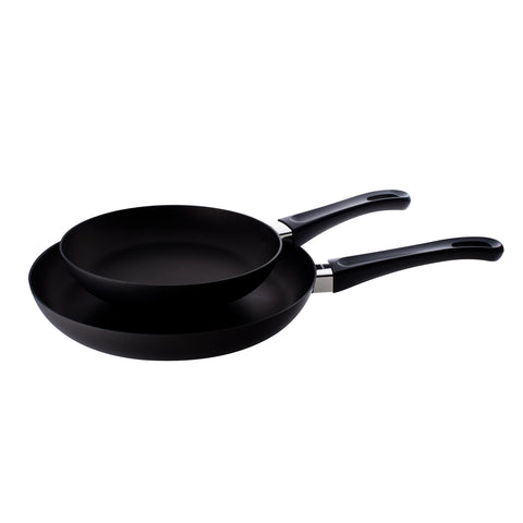 Scanpan Classic 8 pulgadas sartén antiadherente para cocinar con menos aceite.