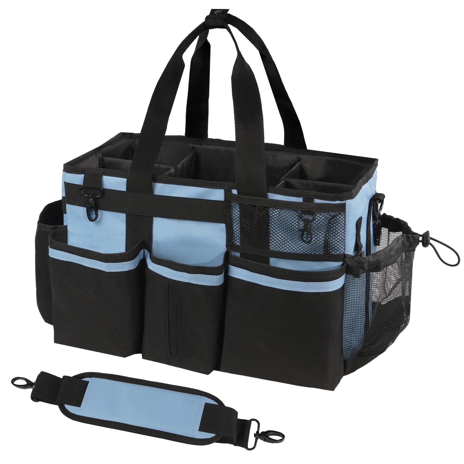 SCAVATA Caddy con asas y correas, ideal para limpieza en casa y coche