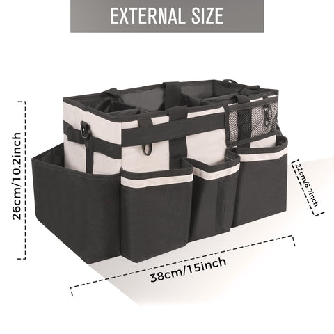 SCAVATA Caddy Portátil con bolsillo malla y dispensador de bolsas