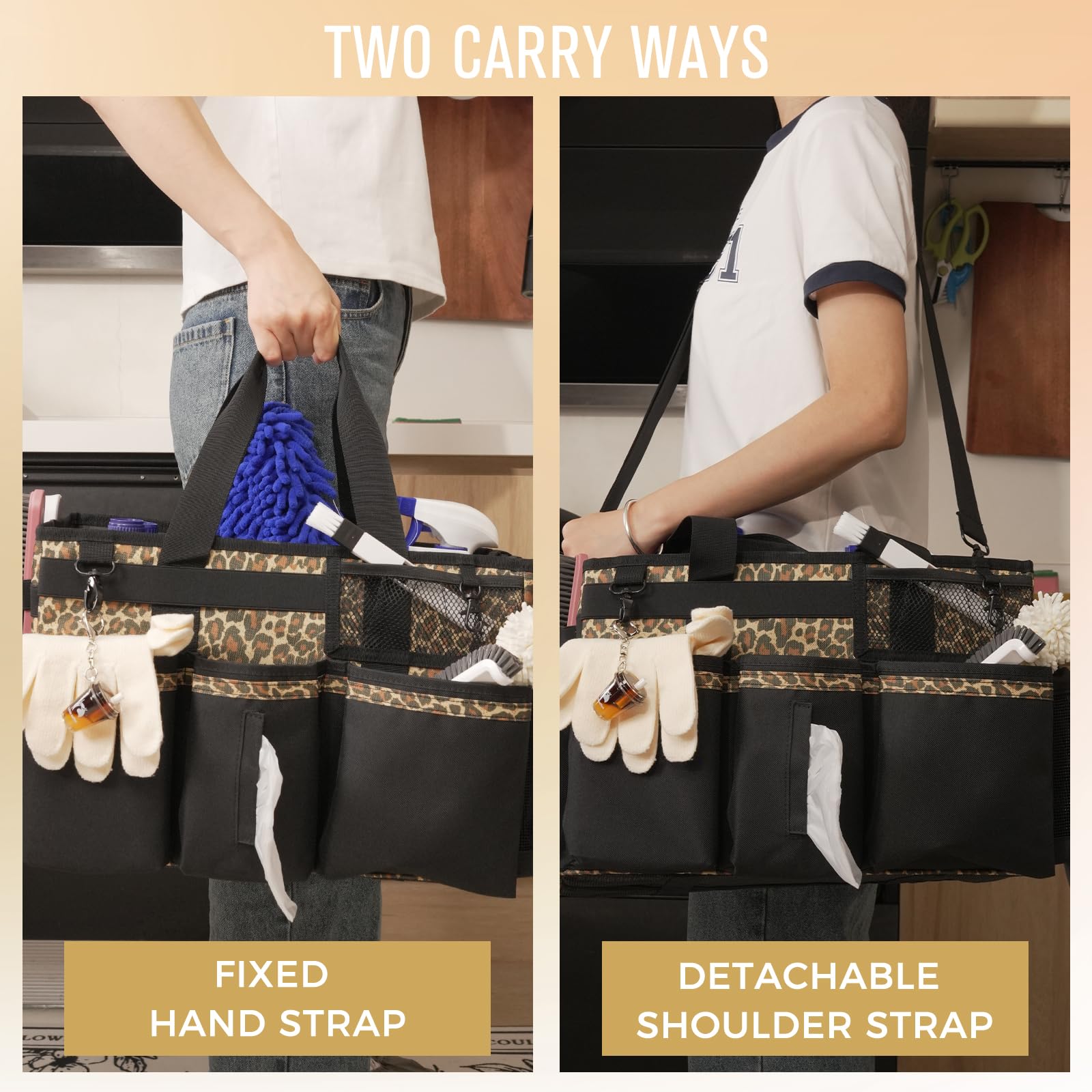 SCAVATA correas ergonómicas para llevar cómodamente la bolsa de limpieza