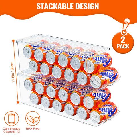 SCAVATA dispensador de latas 12, acceso rápido a bebidas.