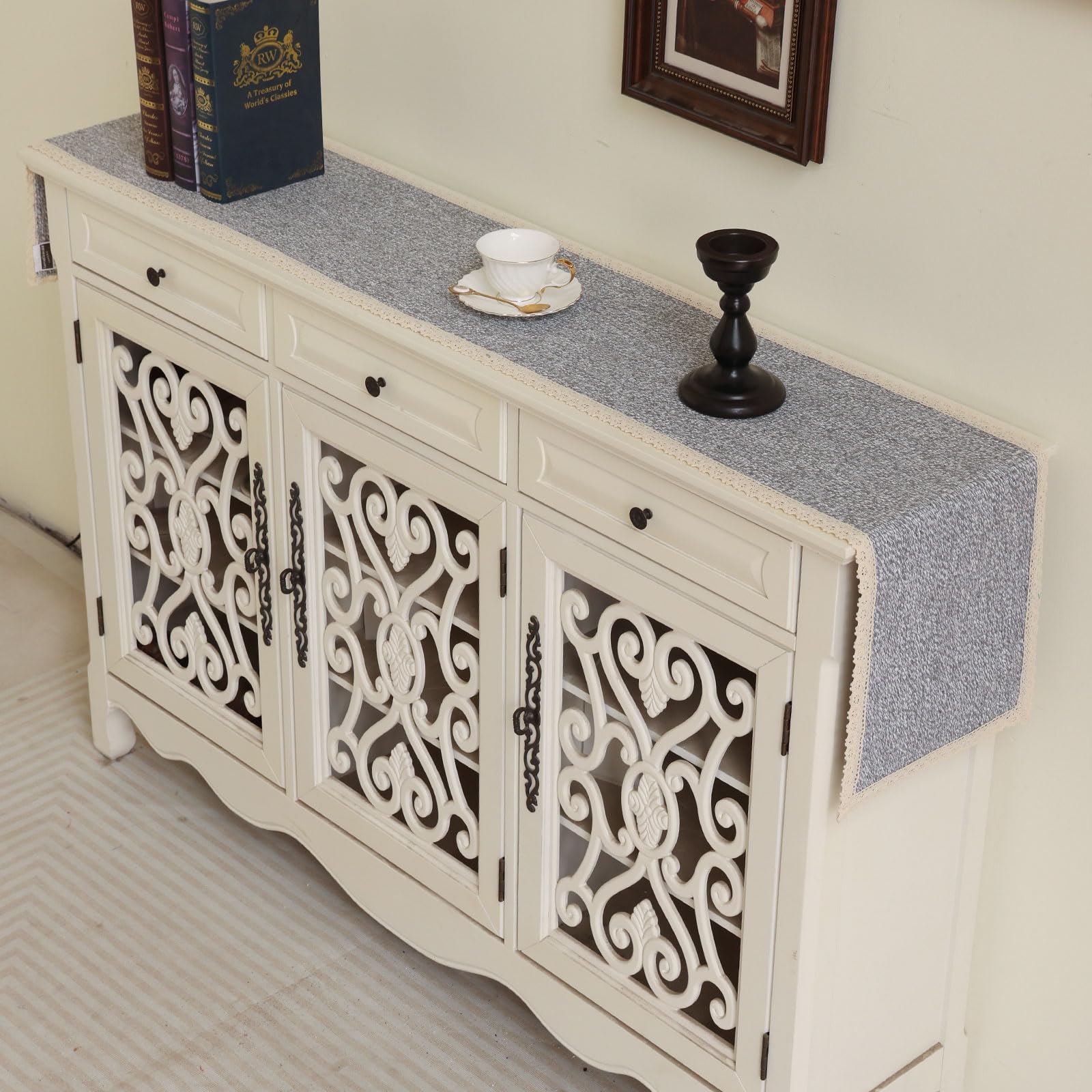 Sceous diseño boho con encaje, aporta encanto artesanal a cualquier ambiente.