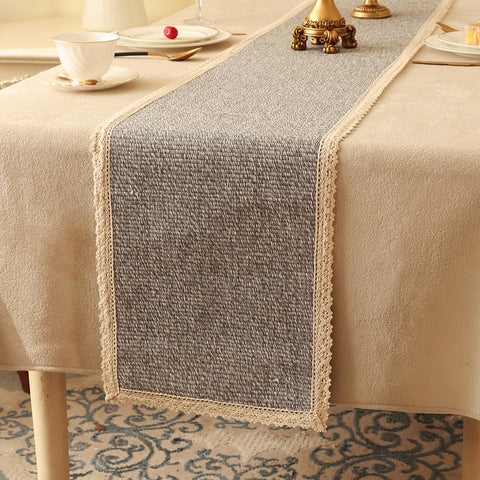 Sceous runner lavable a máquina gris, fácil de limpiar en hogares activos.