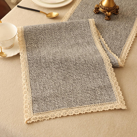 Sceous top cover antideslizante gris, mantiene el tejido en su lugar durante comidas.