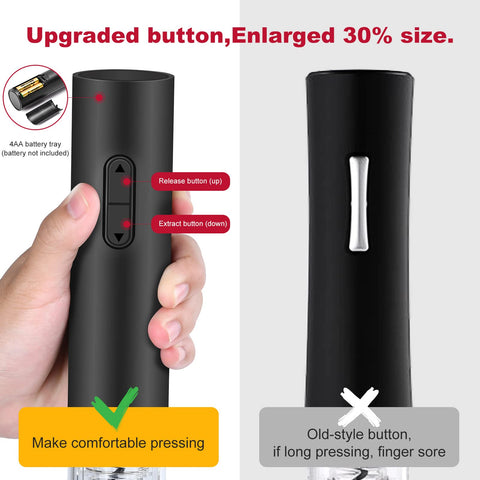 SCHACHUP destapador eléctrico, mango XXL cómodo para abrir rápido