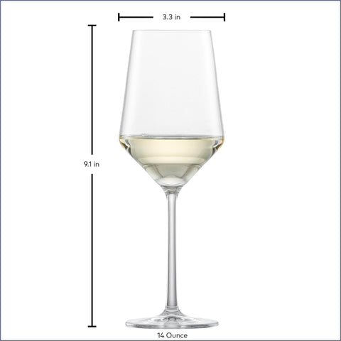 Vaso para blancos, perfecto para Sauvignon Blanc y Chardonnay.