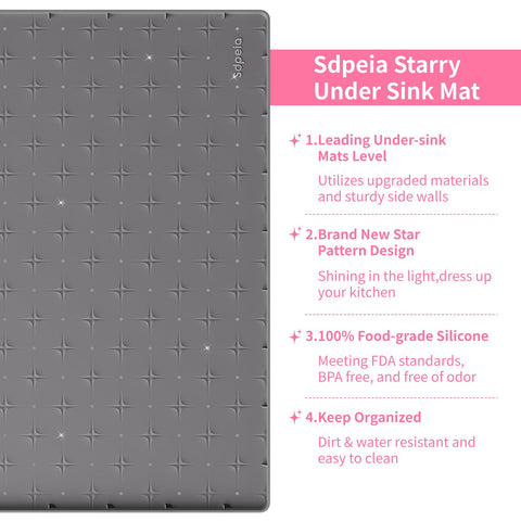 Sdpeia protector de armario impermeable para suelos y gabinetes.
