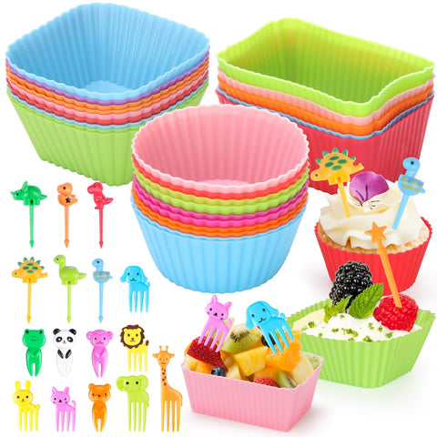 SEANSDA divisores-lonchera 20 piezas: orden y colores para comidas balanceadas.
