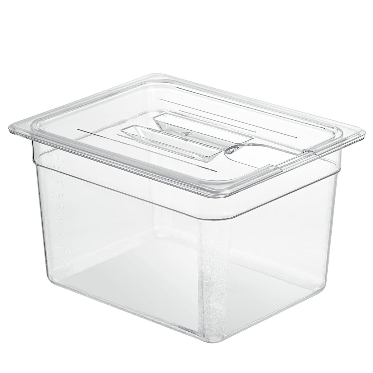 SEAYIN Contenedor Sous-Vide de 11 L con tapa para cocina familiar
