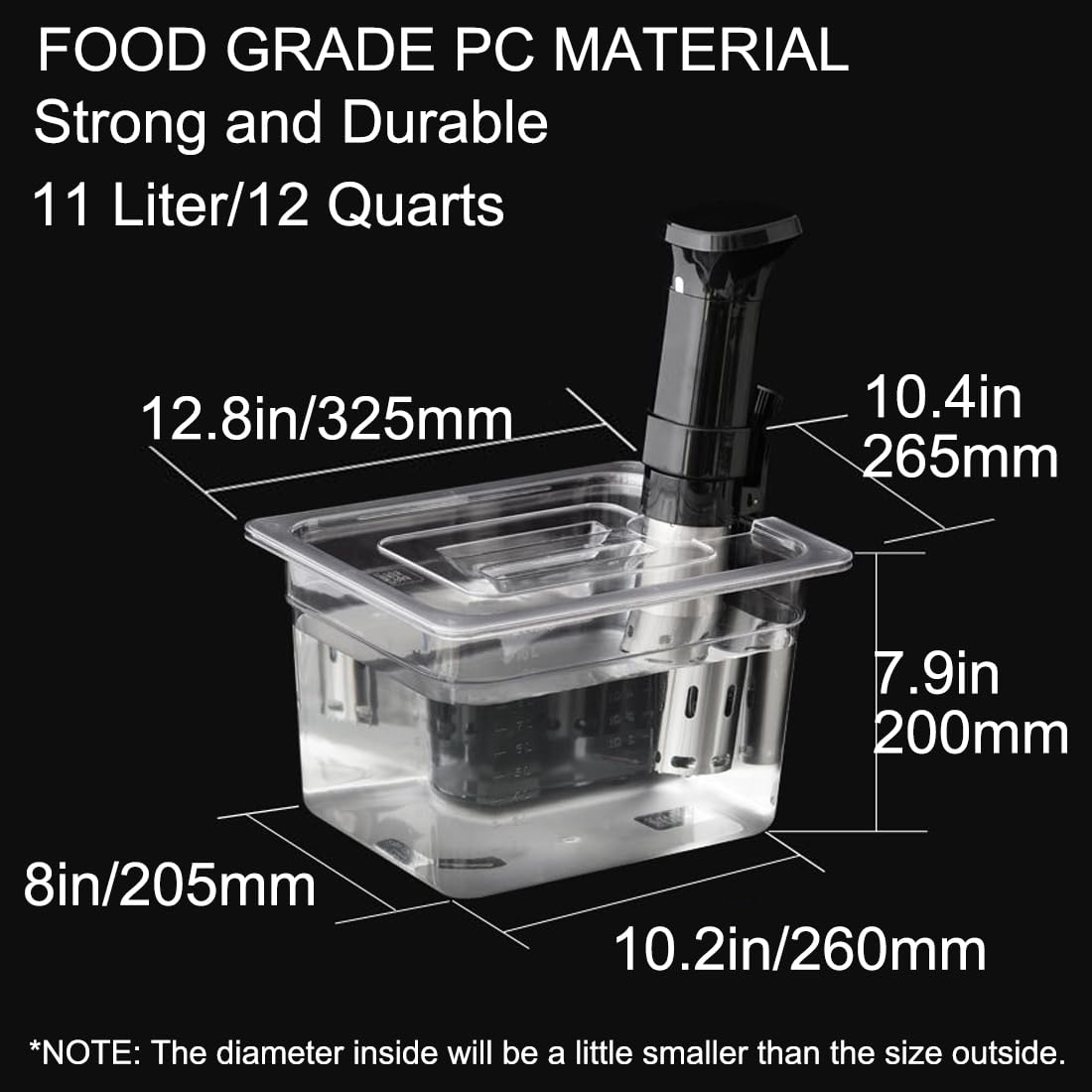 SEAYIN Kit de accesorios Sous-Vide facilita empezar con tu equipo actual
