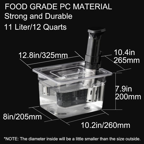 SEAYIN Kit de accesorios Sous-Vide facilita empezar con tu equipo actual