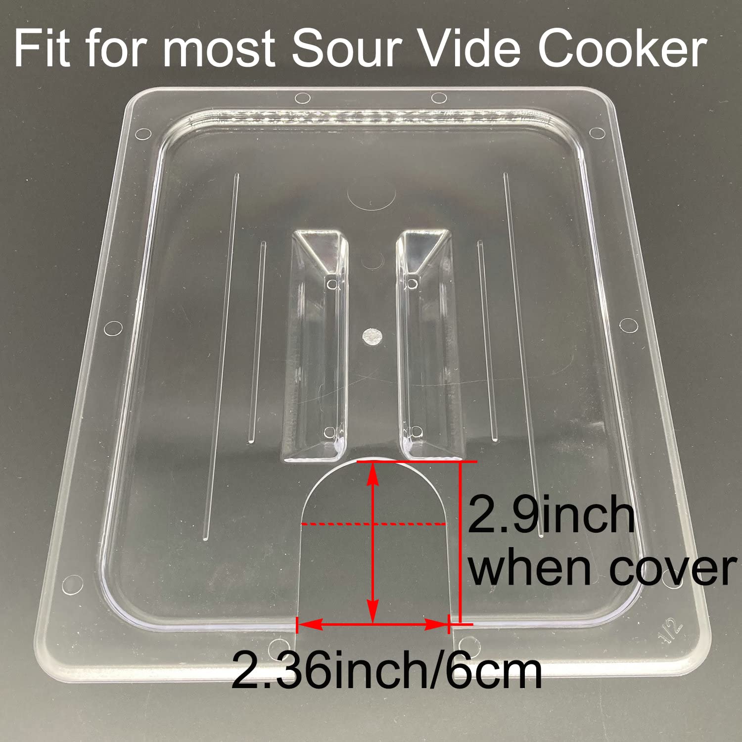 SEAYIN Tapa para contenedor Sous-Vide 11 L mantiene temperatura estable