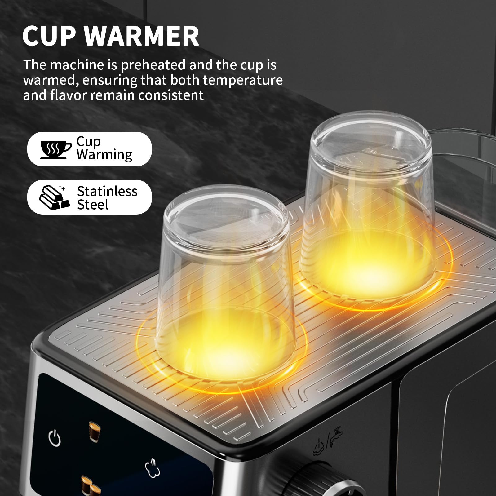 Secpoedr uso doméstico, perfecto para café diario en casa.