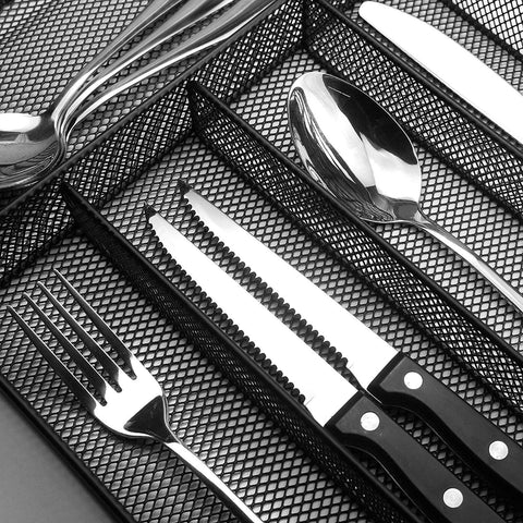 Sedegn organizador de cubiertos para cocina, RV u oficina, uso versátil y práctico.