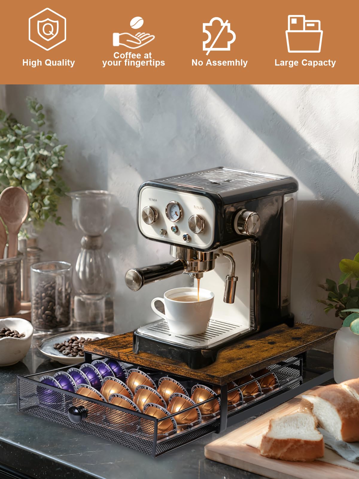 Sedegn Diseño compacto, perfecto para cocinas pequeñas y espacios reducidos.