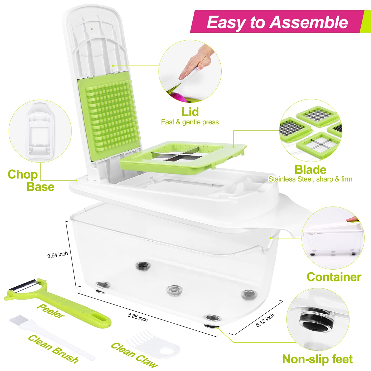 Sedhoom Direct: ensamblaje-compacto, ahorro de espacio en cocina.