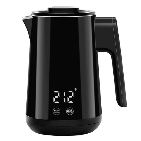 Seehot hervidor 850 ml con control de temperatura para té y café