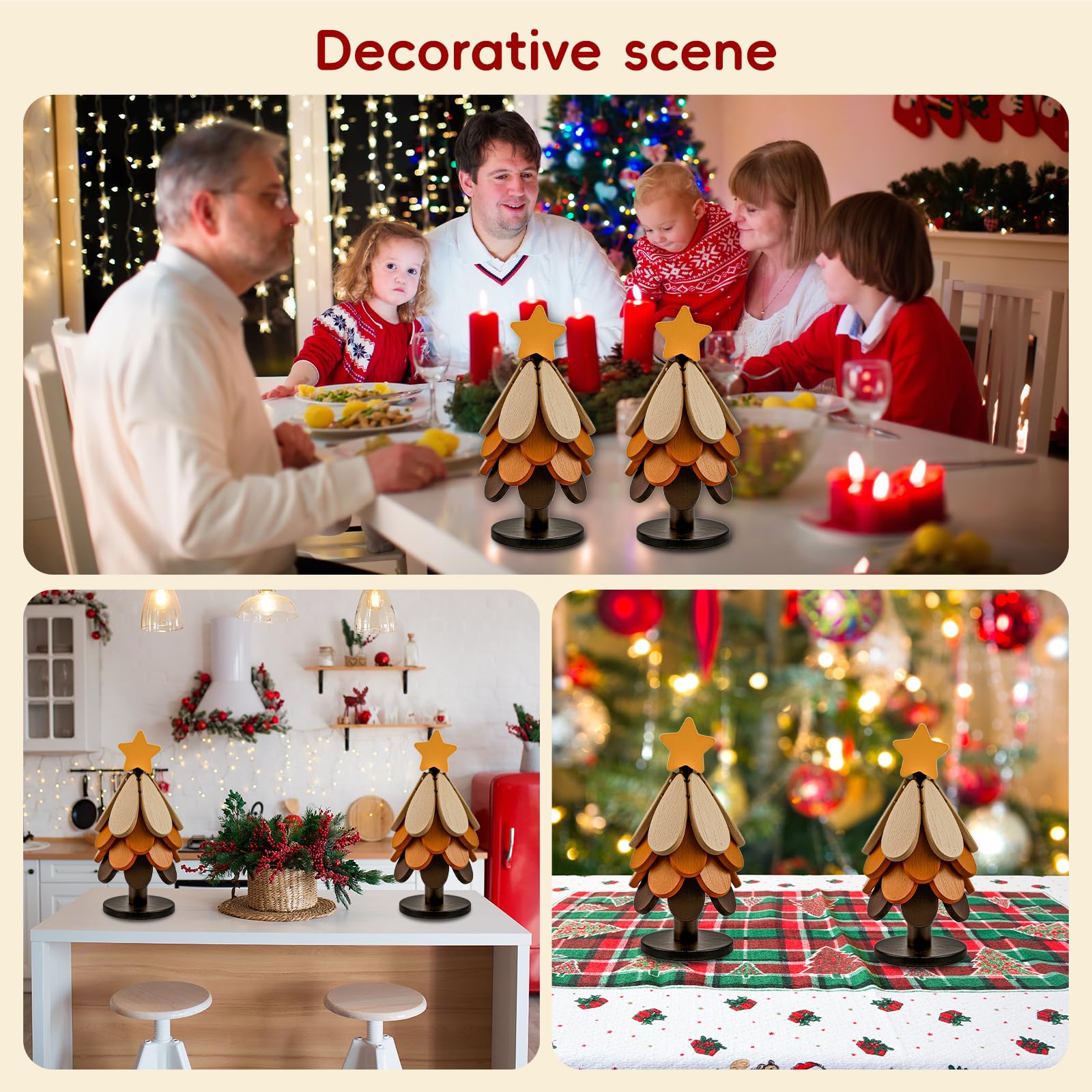 Seektik salvamanteles árbol, regalo ideal para fiestas y inauguración.