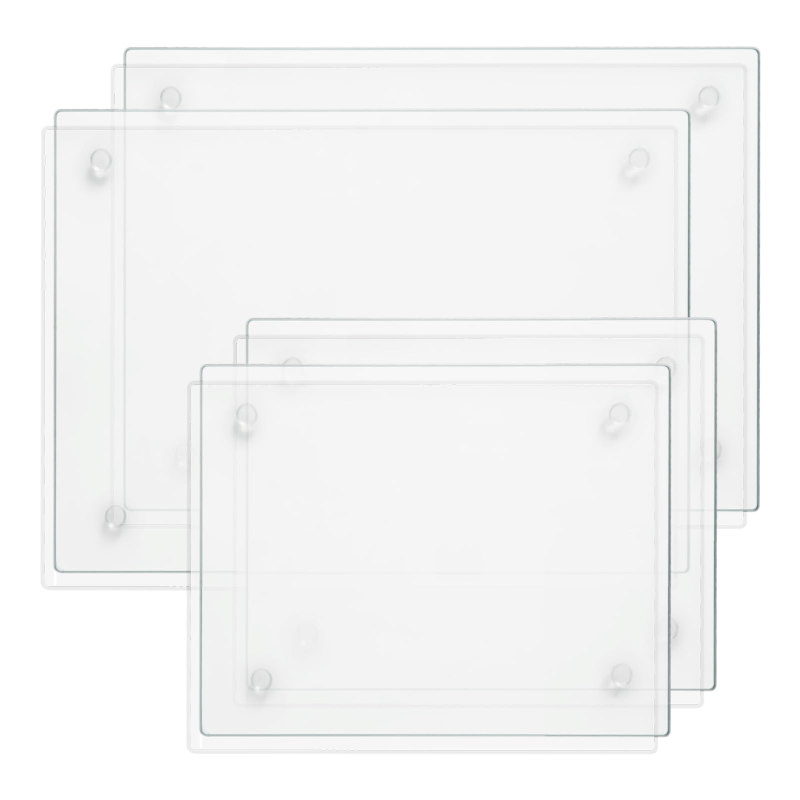 Seelenruhe tabla de vidrio templado 16x12, superficie resistente para cortar con seguridad.