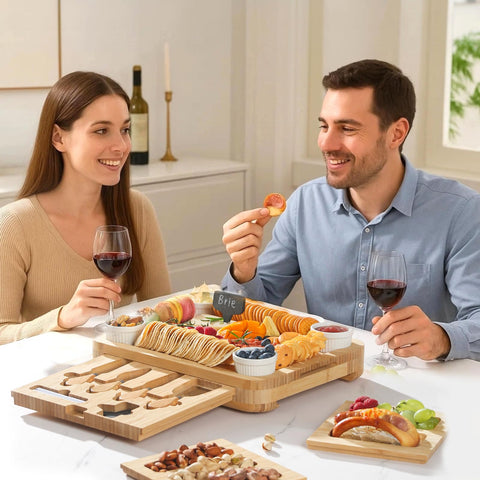 SEFILENCE conjunto con utensilios para queso para servicio elegante.