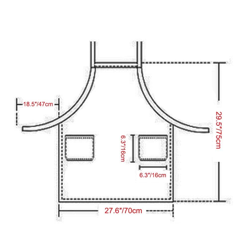 Sefiron Princess delantal con diseño moderno para vestir cualquier cocina