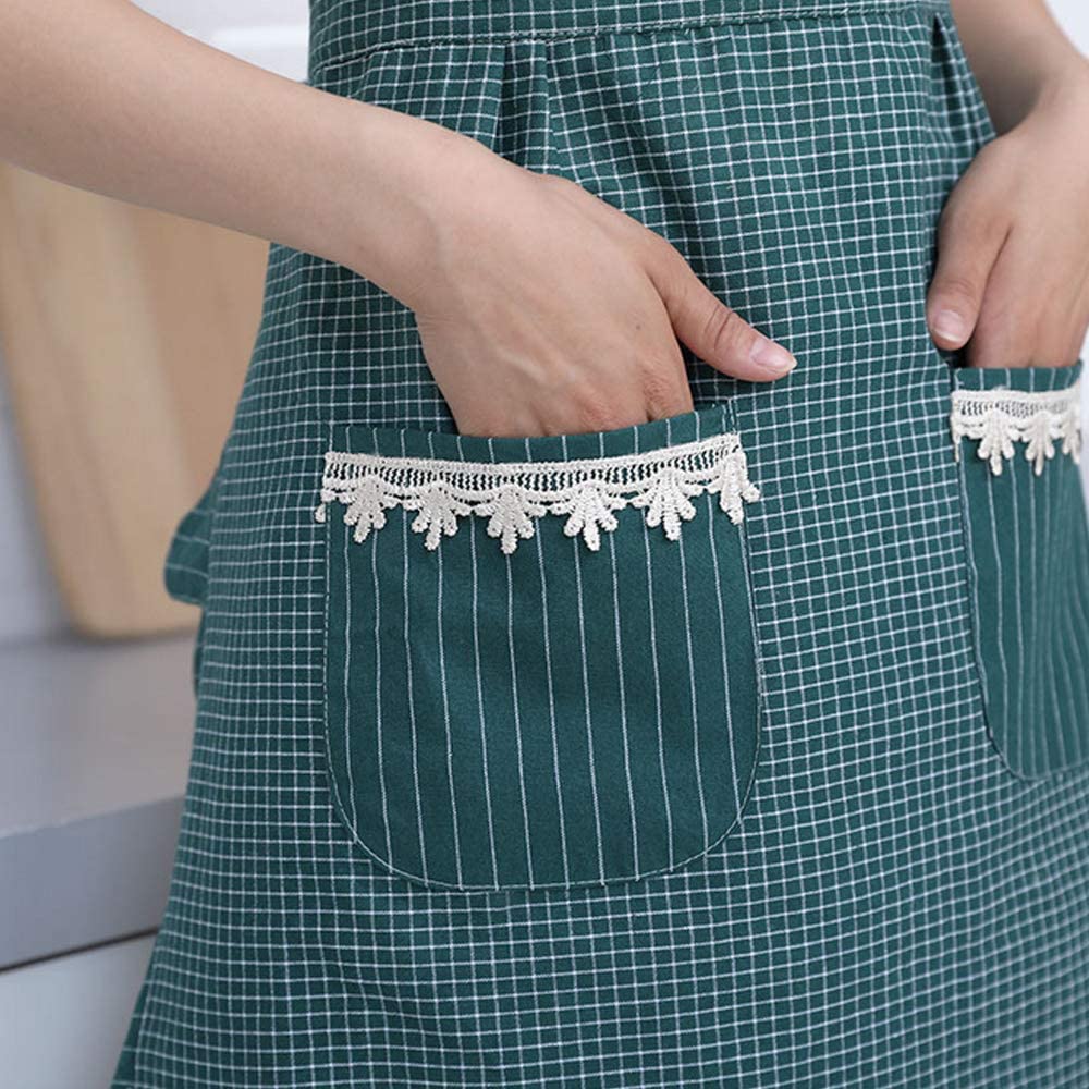 Sefiron Princess delantal con múltiples usos para cocina, jardinería y servicio