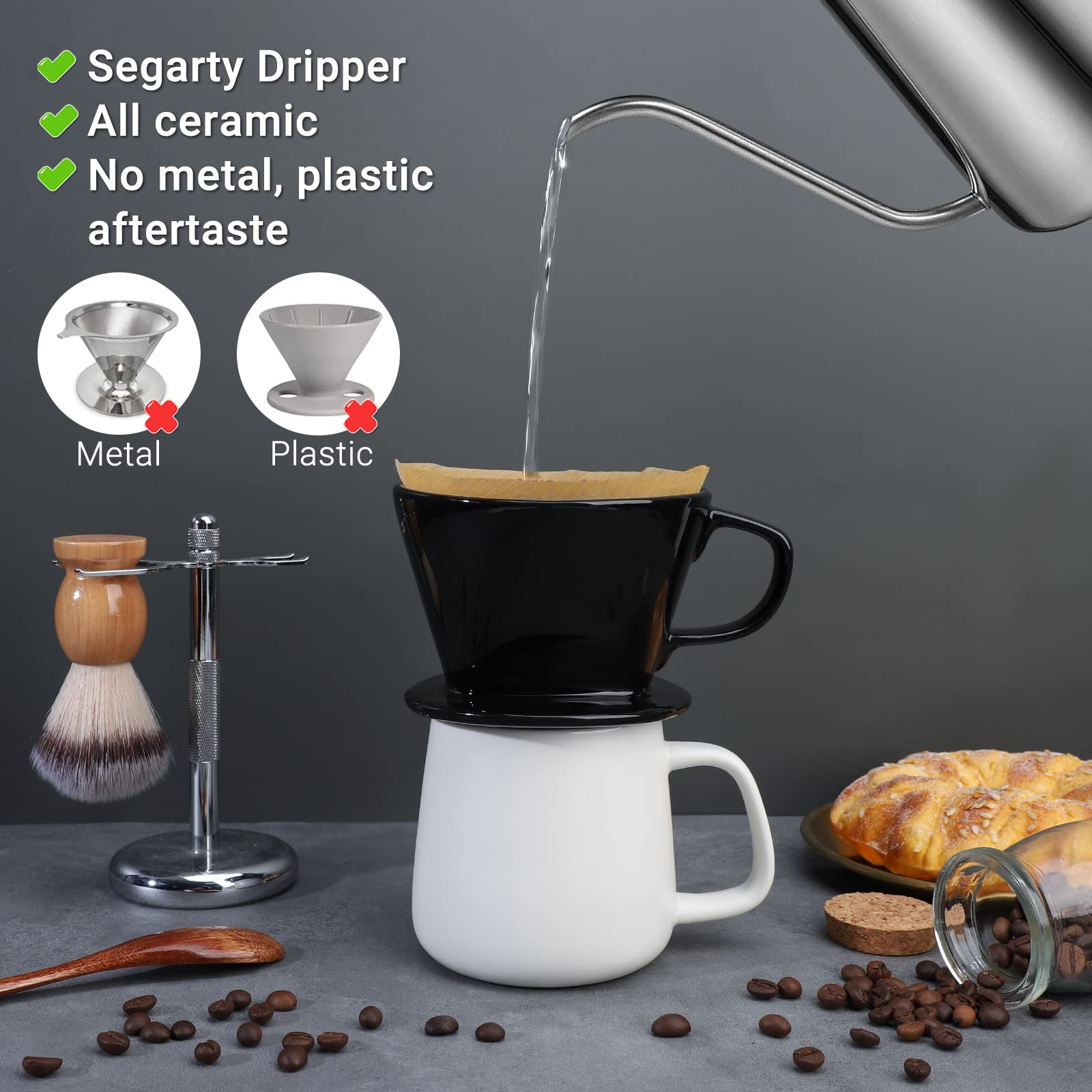 Segarty No.2 base plana que mejora la estabilidad