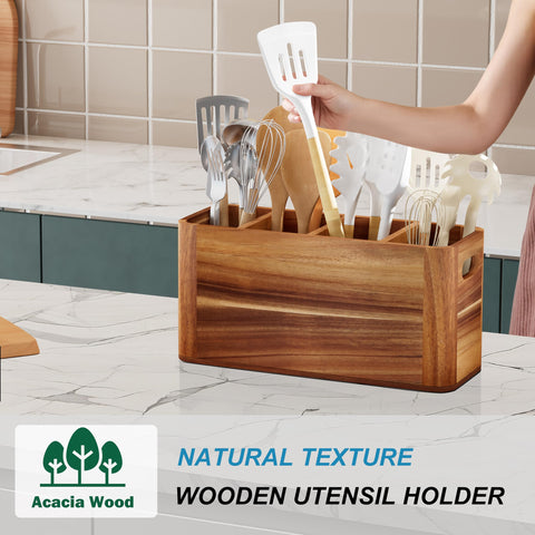 Segtenant diseño en madera de acacia, estilo natural que combina con decoración.