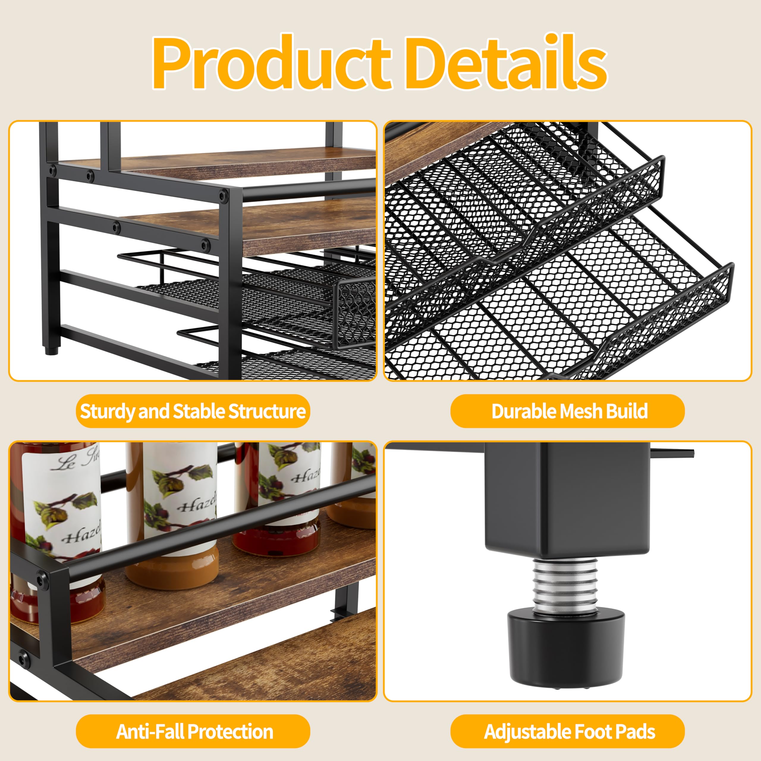 Segtenant ideal para cocina u oficina, maximiza espacio.